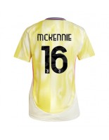 Juventus Weston McKennie #16 Bortedrakt Dame 2024-25 Korte ermer